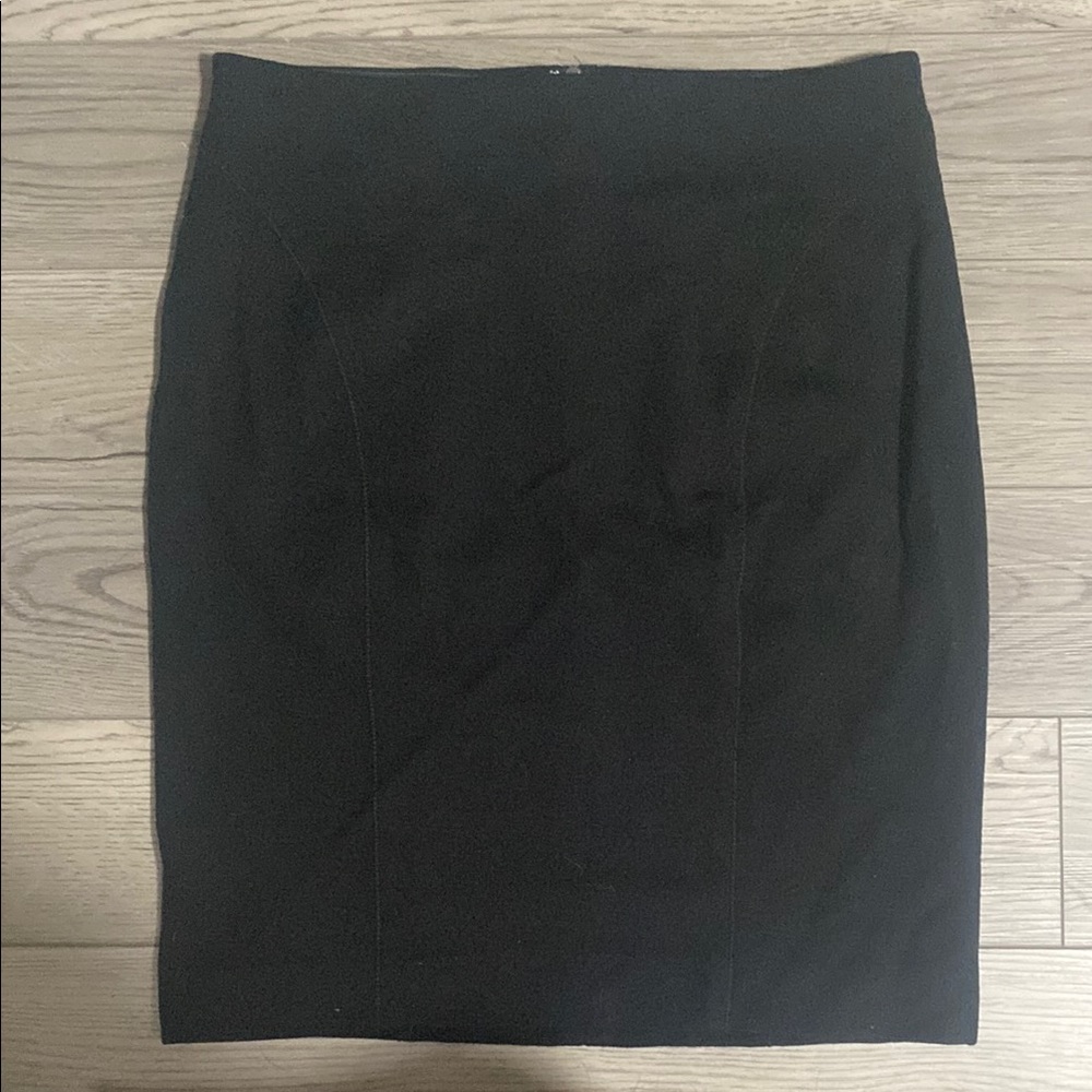 Classic Black Pencil Skirt